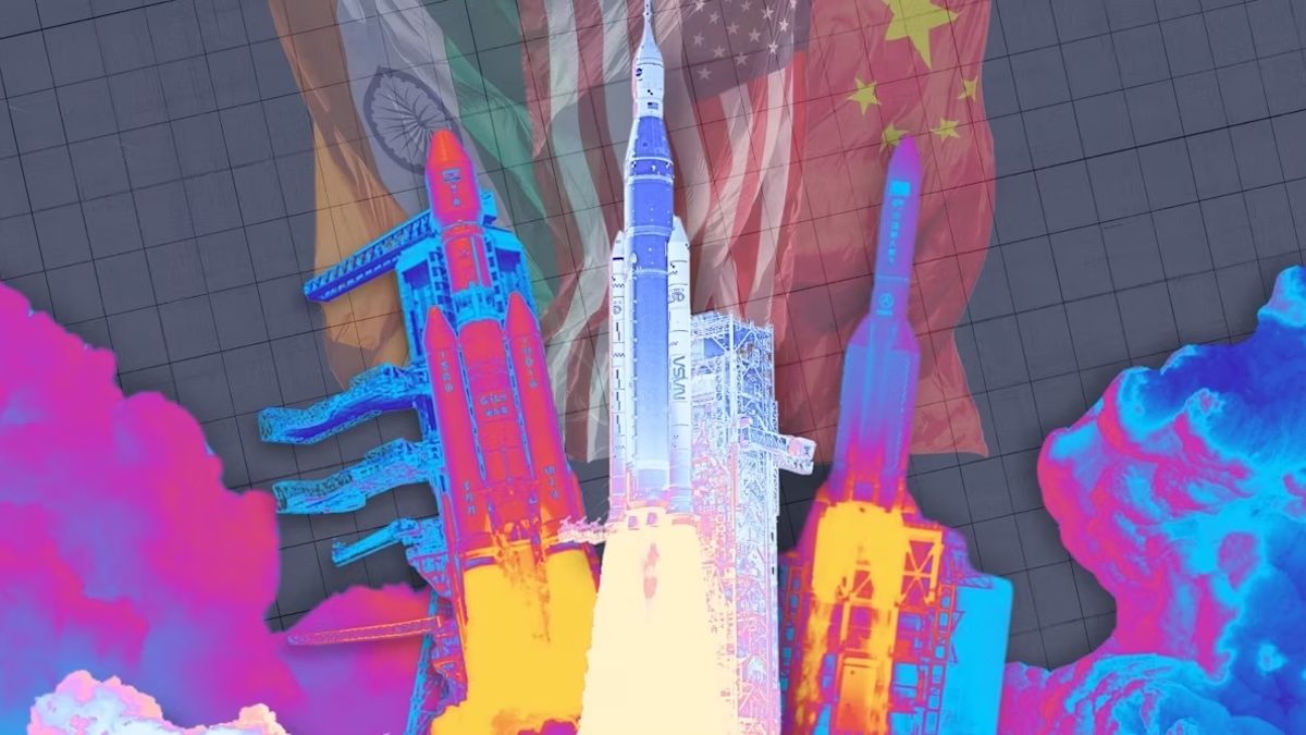 Asia's Space Race: China, Japan, India Challenge US Dominance