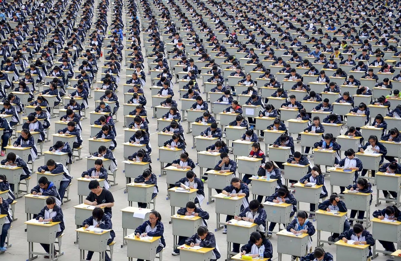 China and America's Divergent Exam Paths Exposed by AI