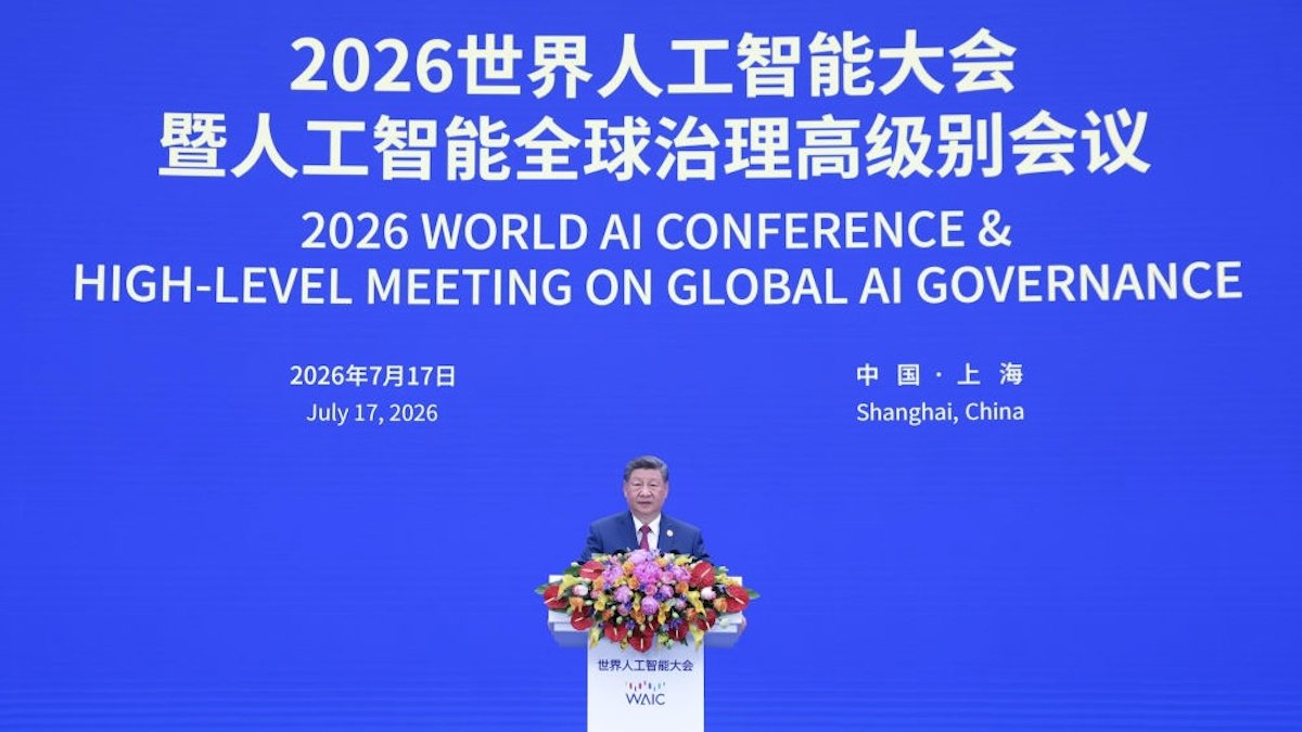 China Launches Global AI Body as Xi Urges Cooperation Over Competition