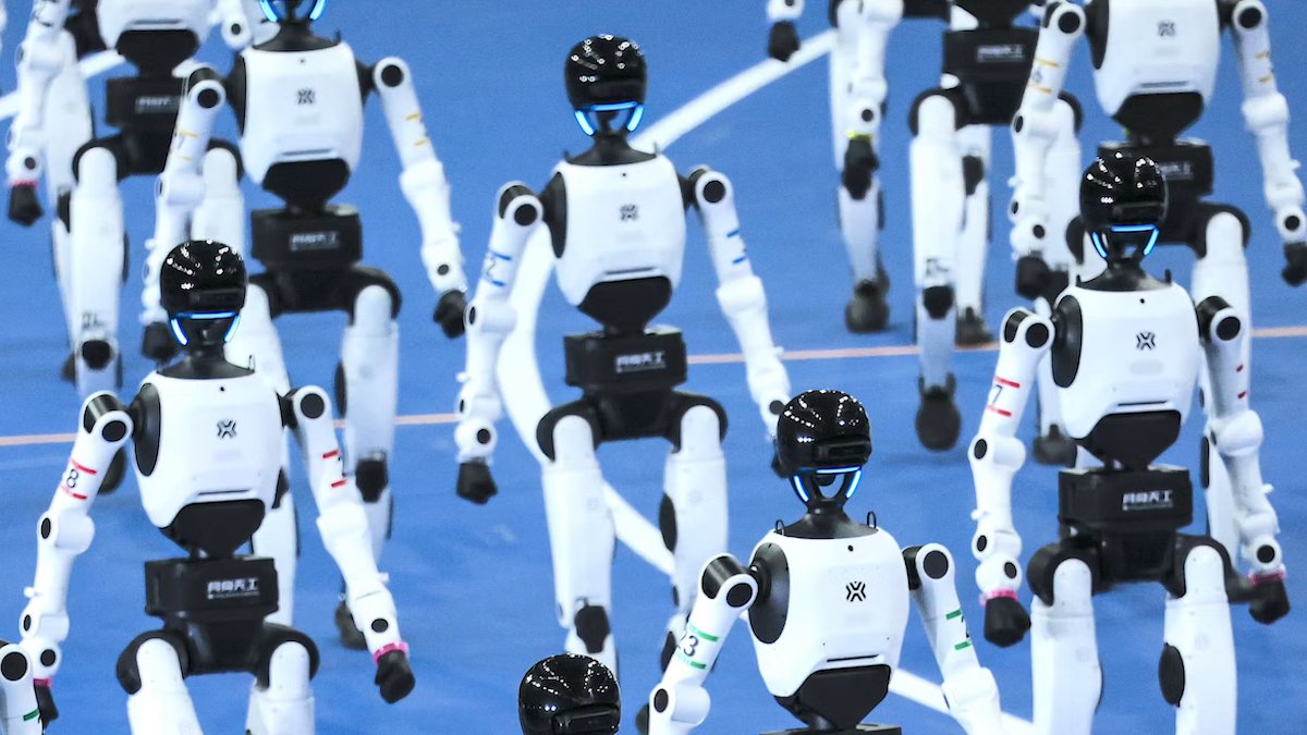 China's humanoid robots sprint ahead, raising military questions