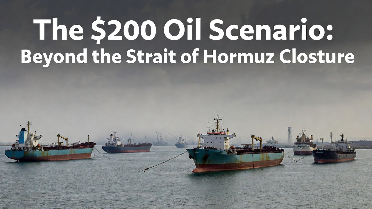 Global Oil Reserves Nearing Operational Floor; $200/Barrel Possible Without Hormuz Deal
