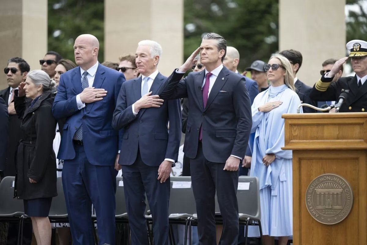Hegseth's D-Day Speech Sparks Fury Over Migrant Rhetoric in Europe