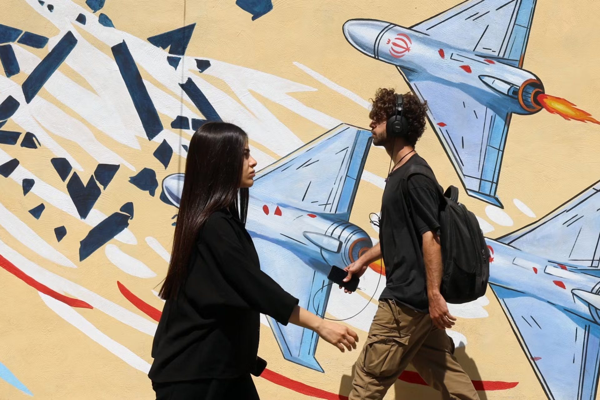 In Tehran and Online, Iranians Turn to Art and Memes Amid Missile Strikes
