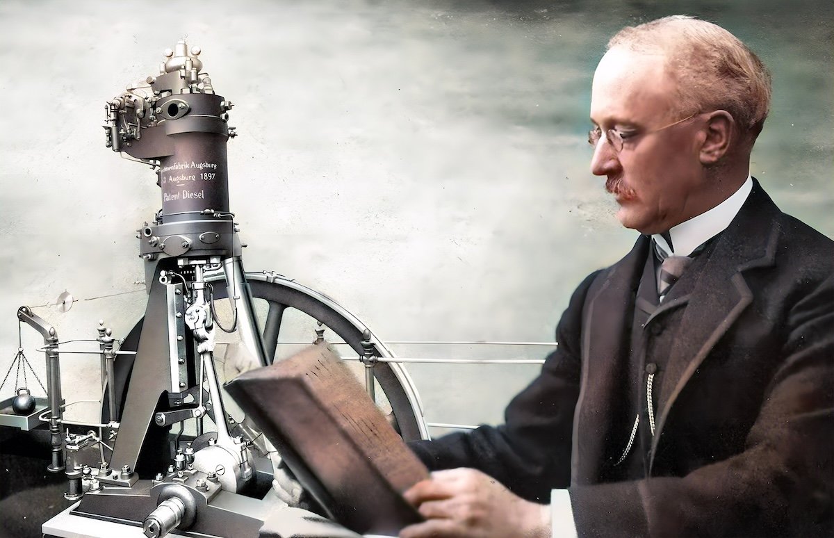 Rudolph Diesel's vanished dream of plant-oil engines still haunts biofuel debate