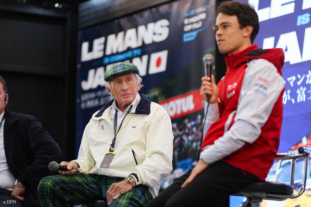 Sir Jackie Stewart brings dementia fight to Japan's Fuji Speedway