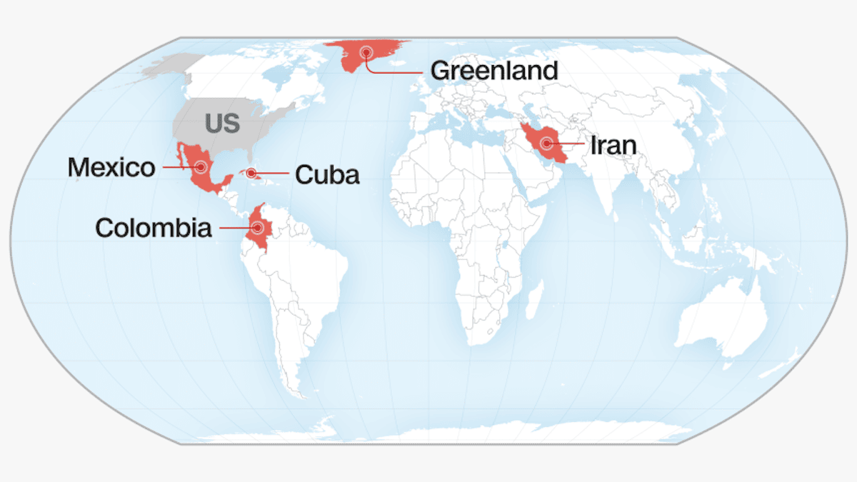 Trump's 'Next Conquest' Rhetoric Stirs Global Tensions as Iran Conflict Stalls