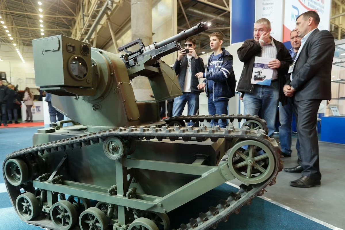 Ukraine's Ground Robots Capture Russian Position in Historic First