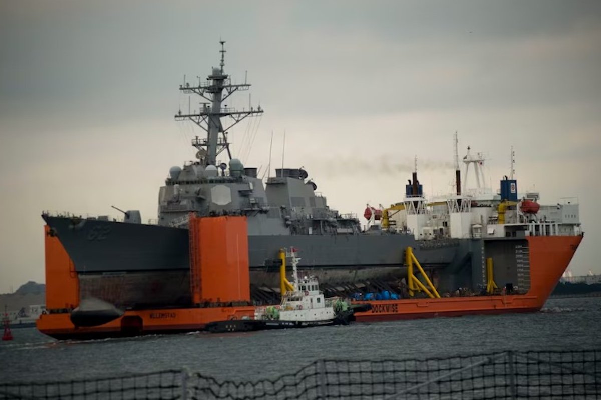 US Navy's Repair Weakness Risks Losing Pacific War to China