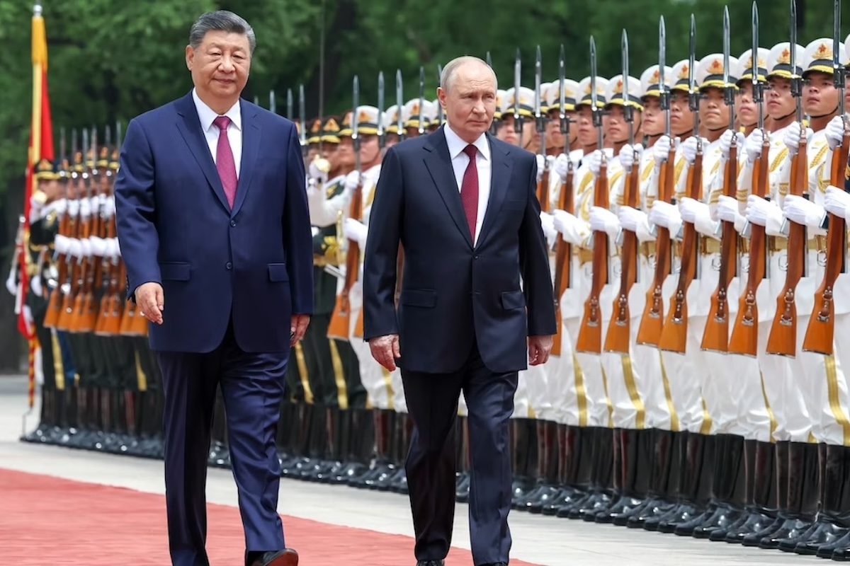 Xi and Putin Push Multipolar Vision in Beijing, but Asymmetry Grows